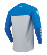 Motocross Jersey THOR RIDEMODE MENACE BLUE