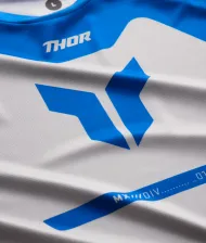 Motocross Jersey THOR RIDEMODE MENACE BLUE