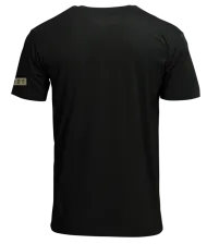 Motorcycle T-shirt THOR TANGENT BLACK