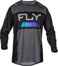 Πουκάμισο Motocross FLY RACING Kinetic Reload- Charcoal/Black/Blue Iridium