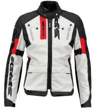 Geaca moto textila dama SPIDI CROSSMASTER Ice/Red