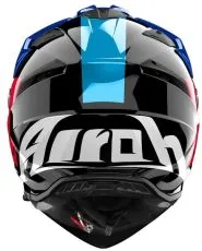 Helmet AIROH BANDIT Tune Blue Red Gloss