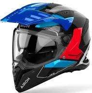 Helmet AIROH BANDIT Tune Blue Red Gloss