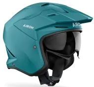 Scooter helmet AIROH Kombakt Petrol Green Matt