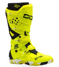 Μπότες μοτοκρός SIDI CROSSAIR X RACR 222 NEON YELLOW 001