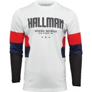 THOR HALLMAN DIFFER DRAFT WHITE/RED/NAVY motocross jersey