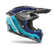 Cască motocross AIROH AVIATOR 3 League Albastru Lucios