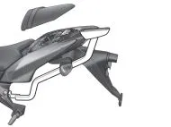 Mounting kit for cases SHAD TOP MASTER KAWASAKI Z750/Z1000 07-10