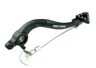 Rear brake lever SCAR SX/SXF 17-22 BK