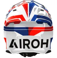 Motocross helmet AIROH TWIST 3 DYNASTY BLUE/RED GLOSS