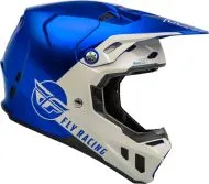 Motocross helmet FLY RACING Formula CC Centrum - Metallic Blue/Light Grey
