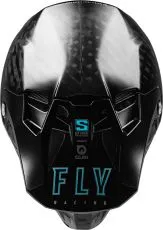 Motocross helmet FLY RACING Formula Smart Carbon Solid Helmet - Black