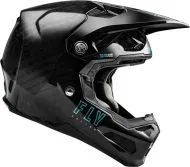 Motocross helmet FLY RACING Formula Smart Carbon Solid Helmet - Black