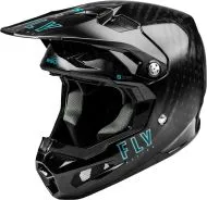 Motocross helmet FLY RACING Formula Smart Carbon Solid Helmet - Black