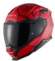 Helmet NEXX X.WST3 B-SIDE RED BLACK MATT