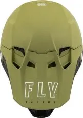 Motocross helmet FLY RACING Formula CC Centrum - Matte Olive Green/Black