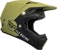 Motocross helmet FLY RACING Formula CC Centrum - Matte Olive Green/Black