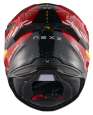 Helmet NEXX Y100R FADE RED BLACK