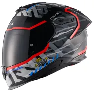 Helmet NEXX Y100R URBANGRAM BLACK RED MATT