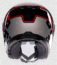 Scooter helmet AGV IRIDES VALENZA MATT GRAY/BLACK/RED