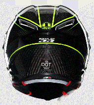 CASCA MOTO AGV PISTA GP RR PERFORMANTE CARBON/GALBEN FLUO