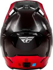Motocross helmet FLY RACING Formula CC Tektonic - Black/Red
