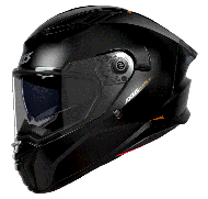 Helmet AXXIS PANTHER SV SOLID A1 BLACK GLOSS