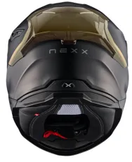 Helmet NEXX Y100R SUBSONIC BLACK GOLD MATT
