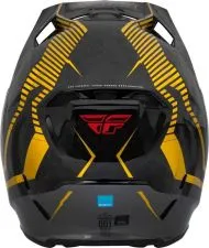 Motocross helmet FLY RACING Formula Carbon Tracer Helmet - Gold/Black