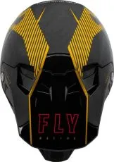 Motocross helmet FLY RACING Formula Carbon Tracer Helmet - Gold/Black