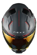 Helmet NEXX X.WST3 FLUENCE GRAY RED MATT