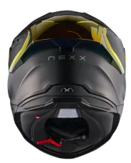 Helmet NEXX Y100R SUBSONIC BLACK RED MATT