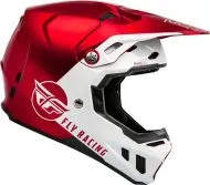 Motocross helmet FLY RACING Formula CC Centrum - Metallic Red/White