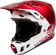 Motocross helmet FLY RACING Formula CC Centrum - Metallic Red/White