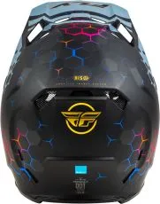 Motocross helmet FLY RACING Formula CC Tektonic - Matte Black/Slate