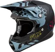 Motocross helmet FLY RACING Formula CC Tektonic - Matte Black/Slate