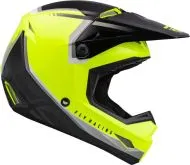Motocross helmet FLY RACING Formula Kinetic Vision-Black/Hi-Viz