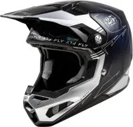 Motocross Helmet FLY RACING Formula Smart Carbon Legacy-Blue/Silver