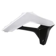 Plastic radiator covers Polisport Sherco SE-R/SEF-R - 2017-21 White/Black