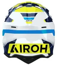 Мотокрос каска AIROH WRAAAP VISION Yellow/Blue Gloss