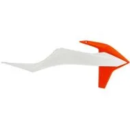 Plastic radiator covers Polisport KTM SX /SX-F / EXC/ EXCF /XCW/ XCFW KTM Orange/White