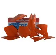 Пластмасов Enduro Standard кит Polisport за KTM  EXC/ EXC-F/XC-W/ XCF-W-2001-02 Orange OEM Color 