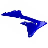 Plastic radiator covers Polisport Yamaha YZ250F / YZ250FX / YZ450FX / WR250F / WR450F BLUE/WHITE