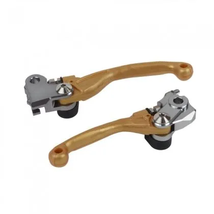 Αθλητικοί μοχλοί POLISPORT KAWASAKI KX250F - GOLD