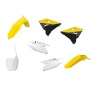Restyling plastic MX kit POLISPORT for Suzuki RM125 / RM250 -2001-08 OEM (19)