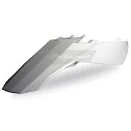 Rear Fender with Side Panel Polisport GAS GAS EC / EC-E - 2010-11 White OEM Color