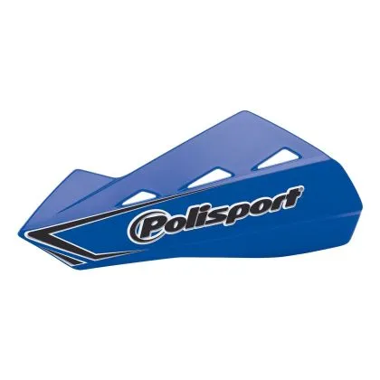 Handlebar guard POLISPORT QWEST UNIVERSAL BLUE- PLASTIC