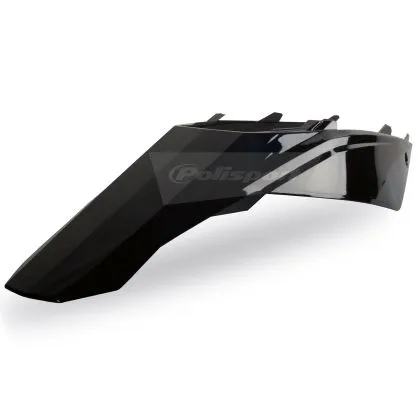 Rear Fender with Side Panel Polisport GAS GAS EC / EC-E - 2010-11 Black OEM Color