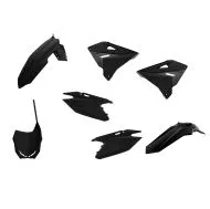 Restyling plastic MX kit POLISPORT for Suzuki RM125 / RM250 -2001-08 Black (19)