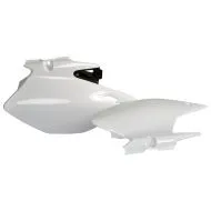Polisport side panels for Yamaha WR450F-2007-11 / WR250F -2007-14 - Black/White